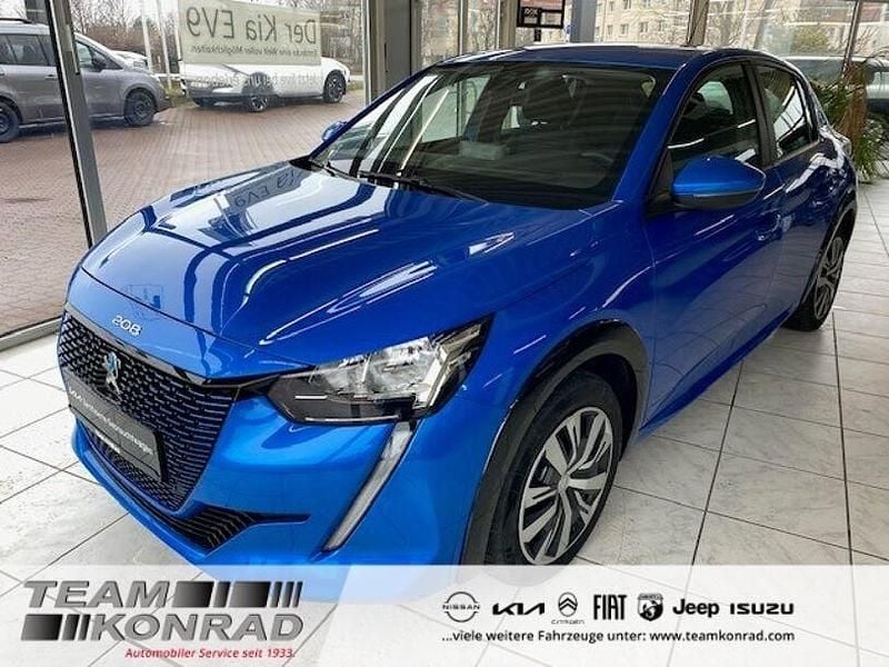 Gebraucht Peugeot e-208 Active 100 kW (136 PS) 2022 Blau Kleinwagen
