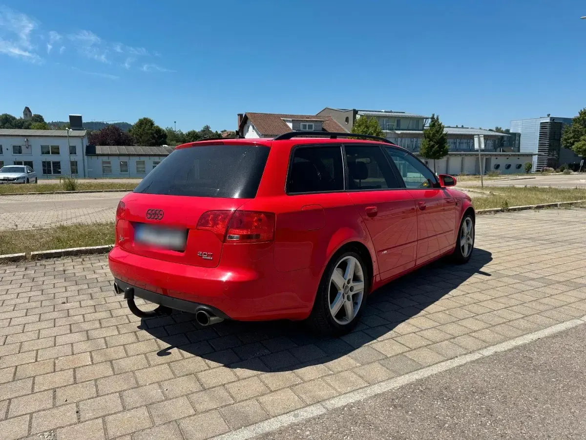 Gebraucht Audi A4 S-Line 200 PS (147 kW) 2007 Rot Kombi