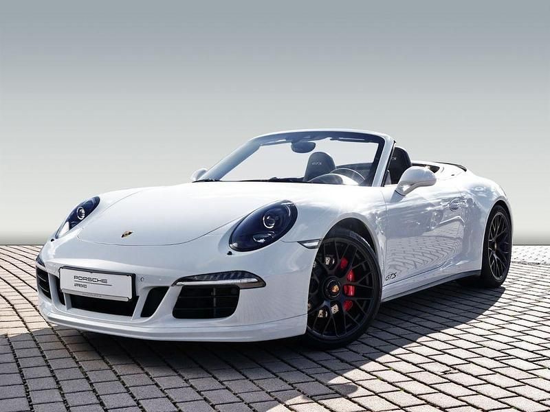 Weiss Gebraucht 2015 Porsche 911 Carrera GTS Cabrio | 129.911 € (Guter Preis) - Bild 1/4