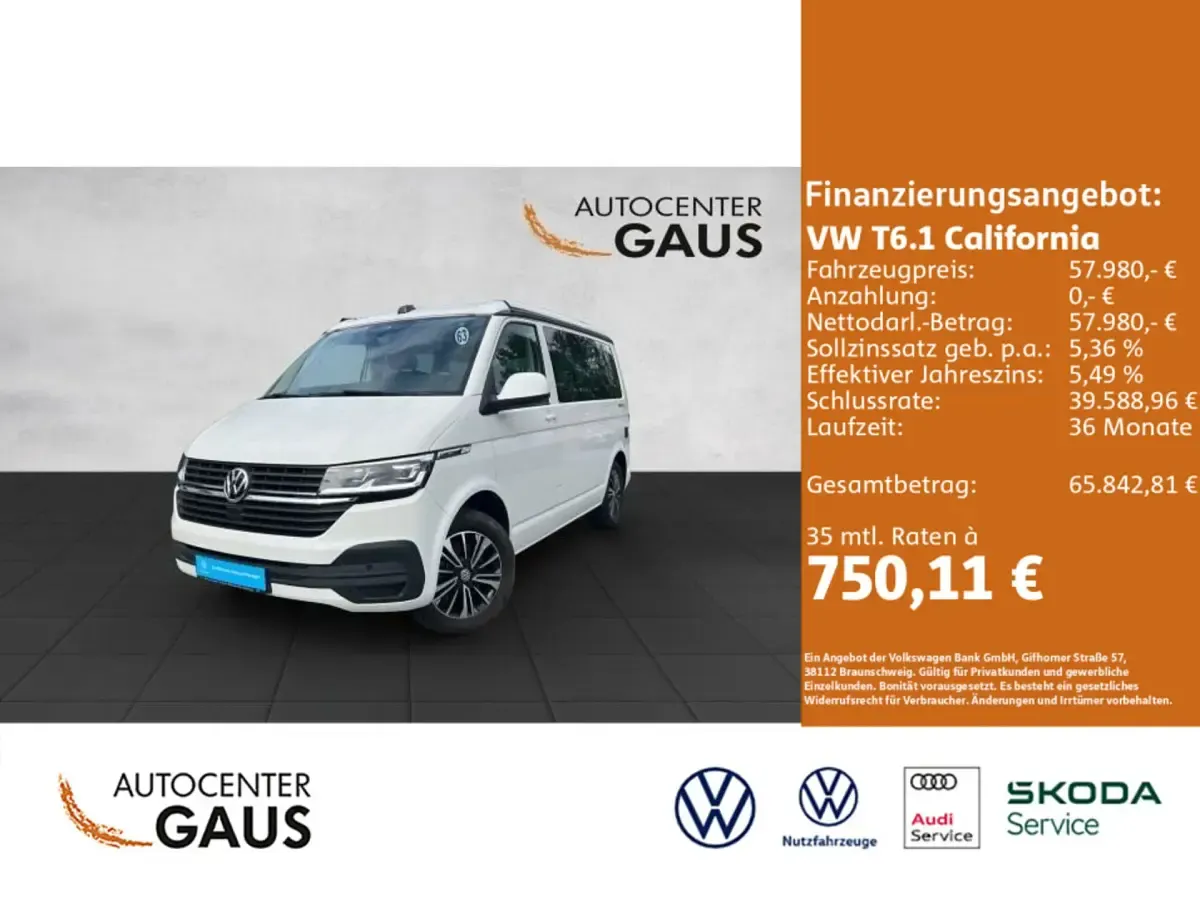 Gebraucht VW T6.1 Beach 190 PS (139 kW) 2023 Van