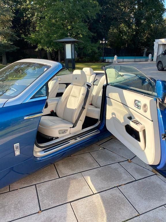 Gebraucht Rolls Royce Dawn 571 PS (419 kW) 2018 Blau Cabrio