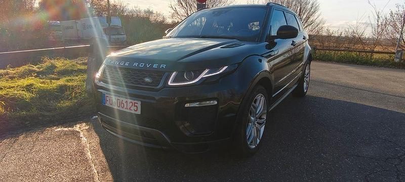 Schwarz Gebraucht 2016 Land Rover Range Rover evoque HSE Dynamic SUV | 13.499 € (Superpreis) - Bild 1/4