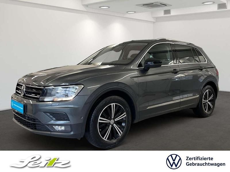 Indiumgrau metallic Gebraucht 2020 VW Tiguan IQ Drive SUV | 21.898 € (Fairer Preis) - Bild 1/3