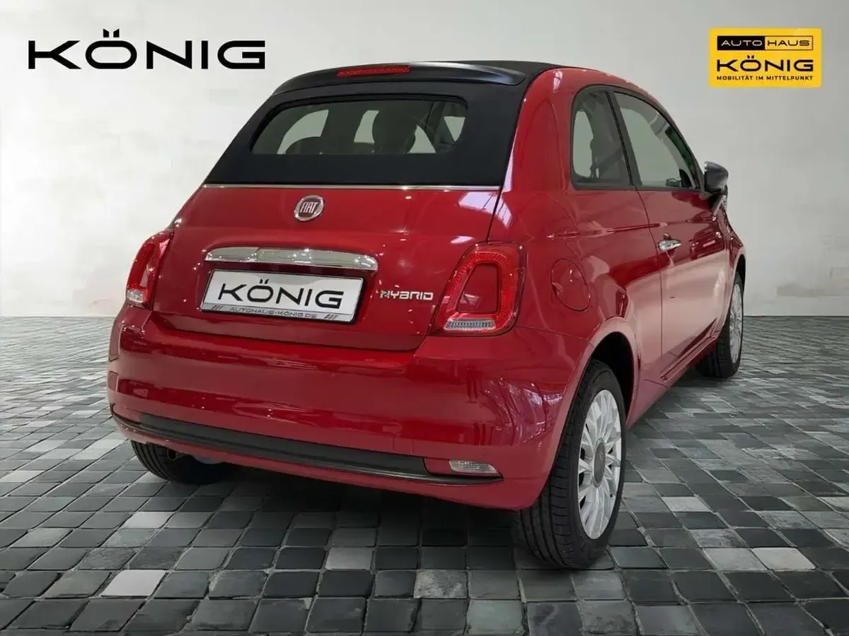 Gebraucht Fiat 500C 69 PS (50 kW) 2023 Rot Cabrio
