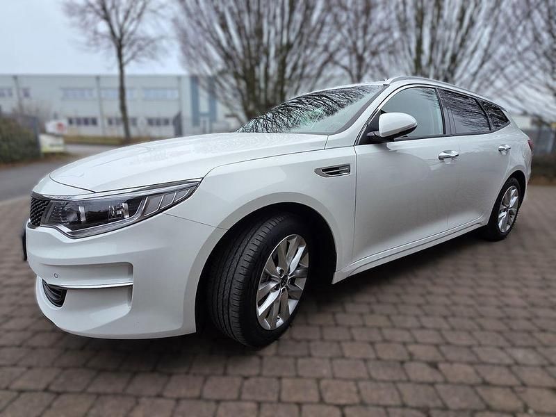 Weiß Gebraucht 2017 Kia Optima Vision Kombi | 16.500 € (Fairer Preis) - Bild 1/4