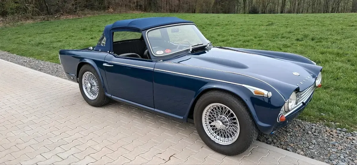 Gebraucht Triumph TR4 104 PS (76 kW) 1967 Blau Cabrio