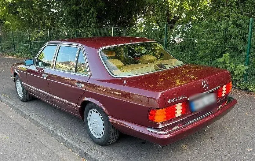 Gebraucht Mercedes 420 231 PS (169 kW) 1991 Rot Limousine