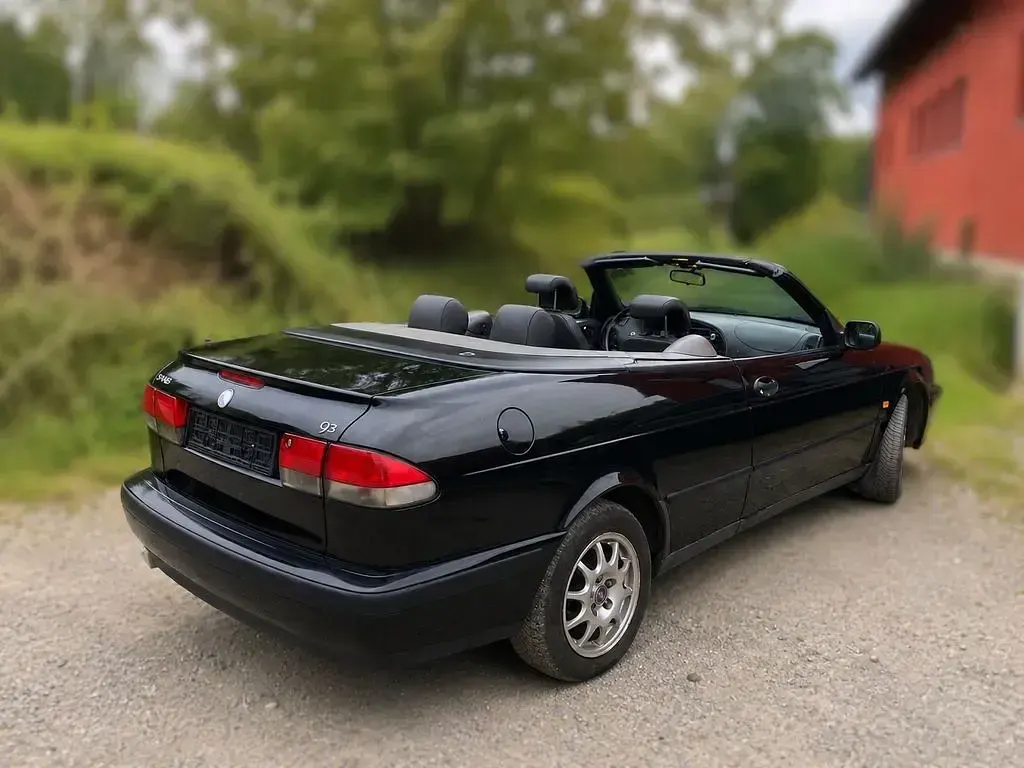 Gebraucht Saab 9-3 Cabriolet 154 PS (113 kW) 2000 Schwarz Cabrio