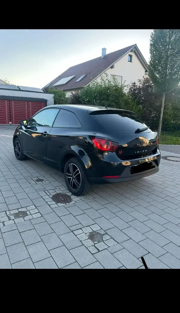 Gebraucht Seat Ibiza 80 PS (58 kW) 2010 Schwarz Coupé