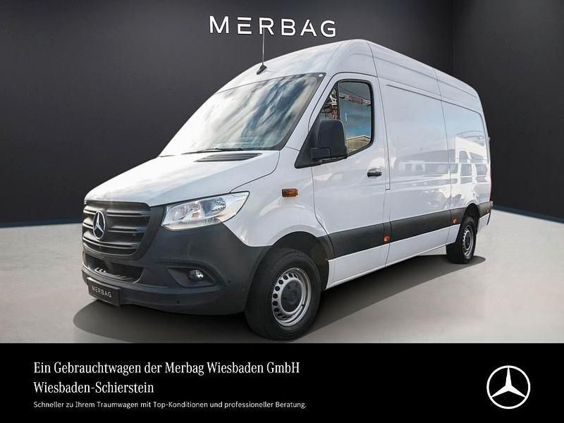Arktisweiß Gebraucht 2023 Mercedes Sprinter Van | 40.341 € (Teuer) - Bild 1/4