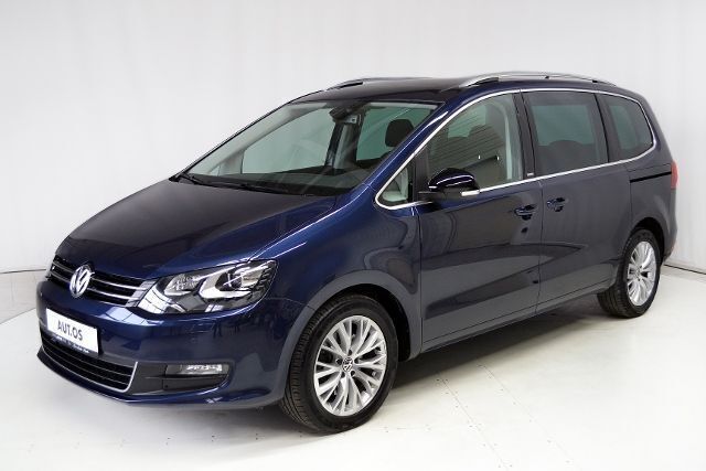 Gebraucht VW Sharan Comfortline 170 PS (125 kW) 2012 Blau metallic Van / Kleinbus