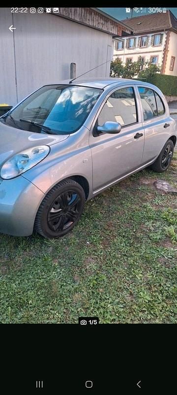 Grau Gebraucht 2005 Nissan Micra Kleinwagen | 600 € (Guter Preis) - Bild 1/4