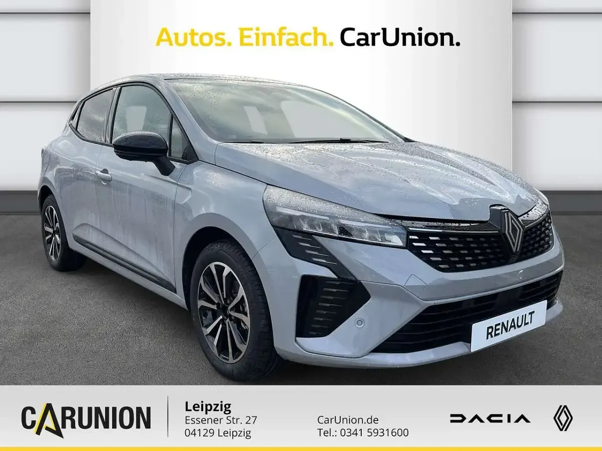 Neu Renault Clio V Techno 91 PS (66 kW) 2025 Rafalgrau metallic Limousine