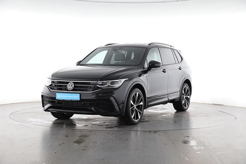 Schwarz Gebraucht 2025 VW Tiguan Allspace R-line SUV | 48.820 € (Etwas zu teuer) - Bild 1/4