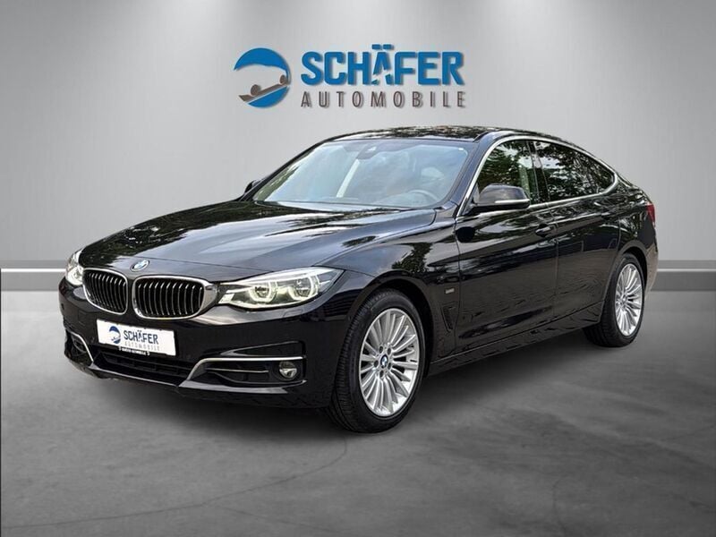 Schwarz Gebraucht 2017 BMW 320 Gran Turismo Luxury Line Limousine | 15.950 € (Fairer Preis) - Bild 1/4