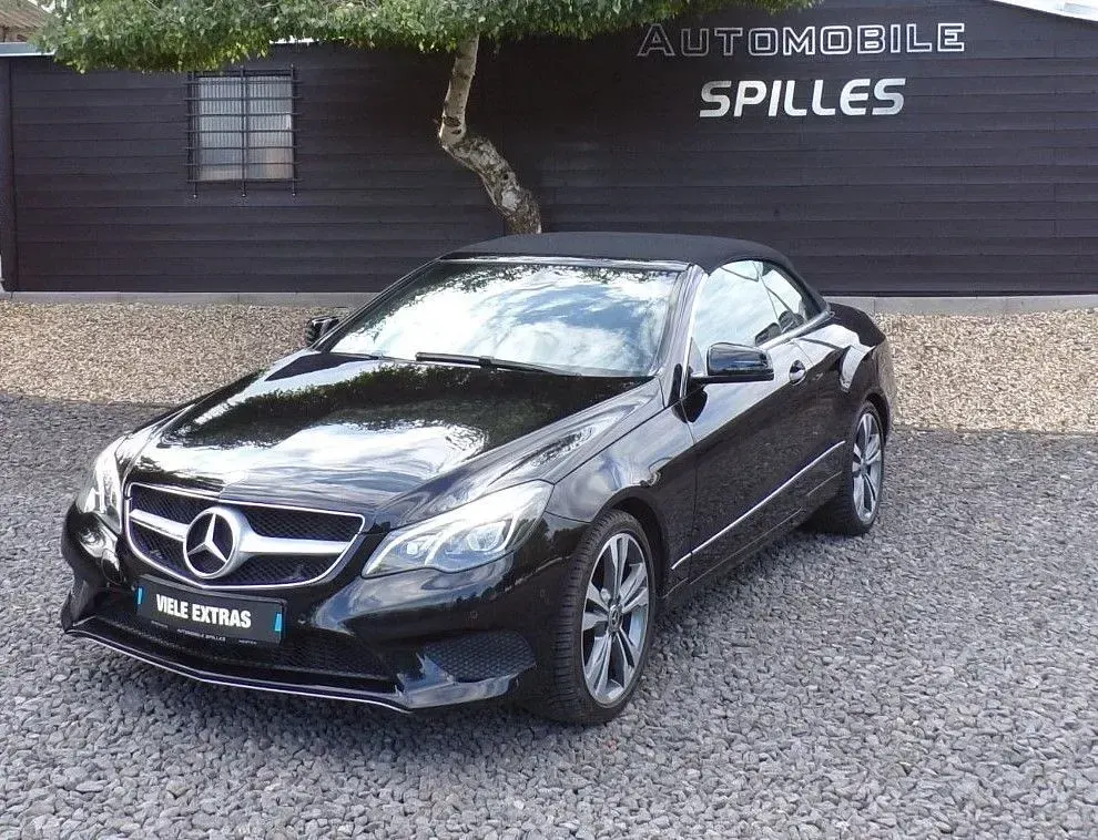 Gebraucht Mercedes E250 211 PS (155 kW) 2014 Schwarz Cabrio