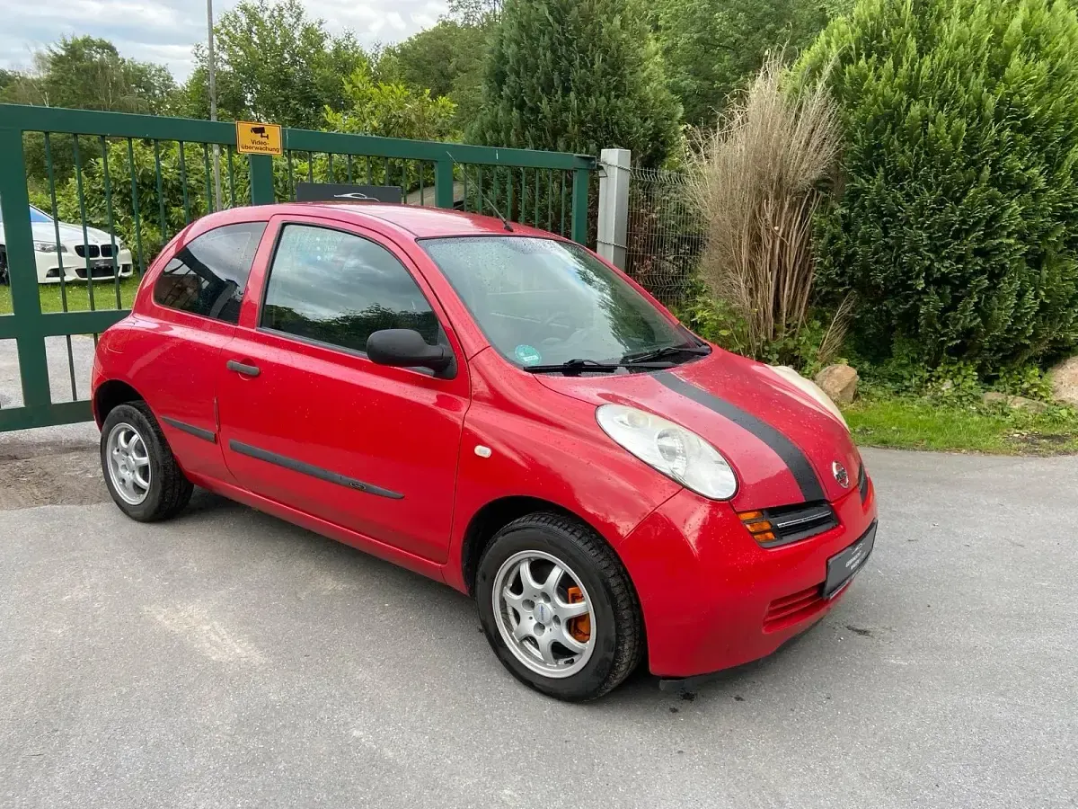 Gebraucht Nissan Micra 65 PS (47 kW) 2004 Rot Kleinwagen