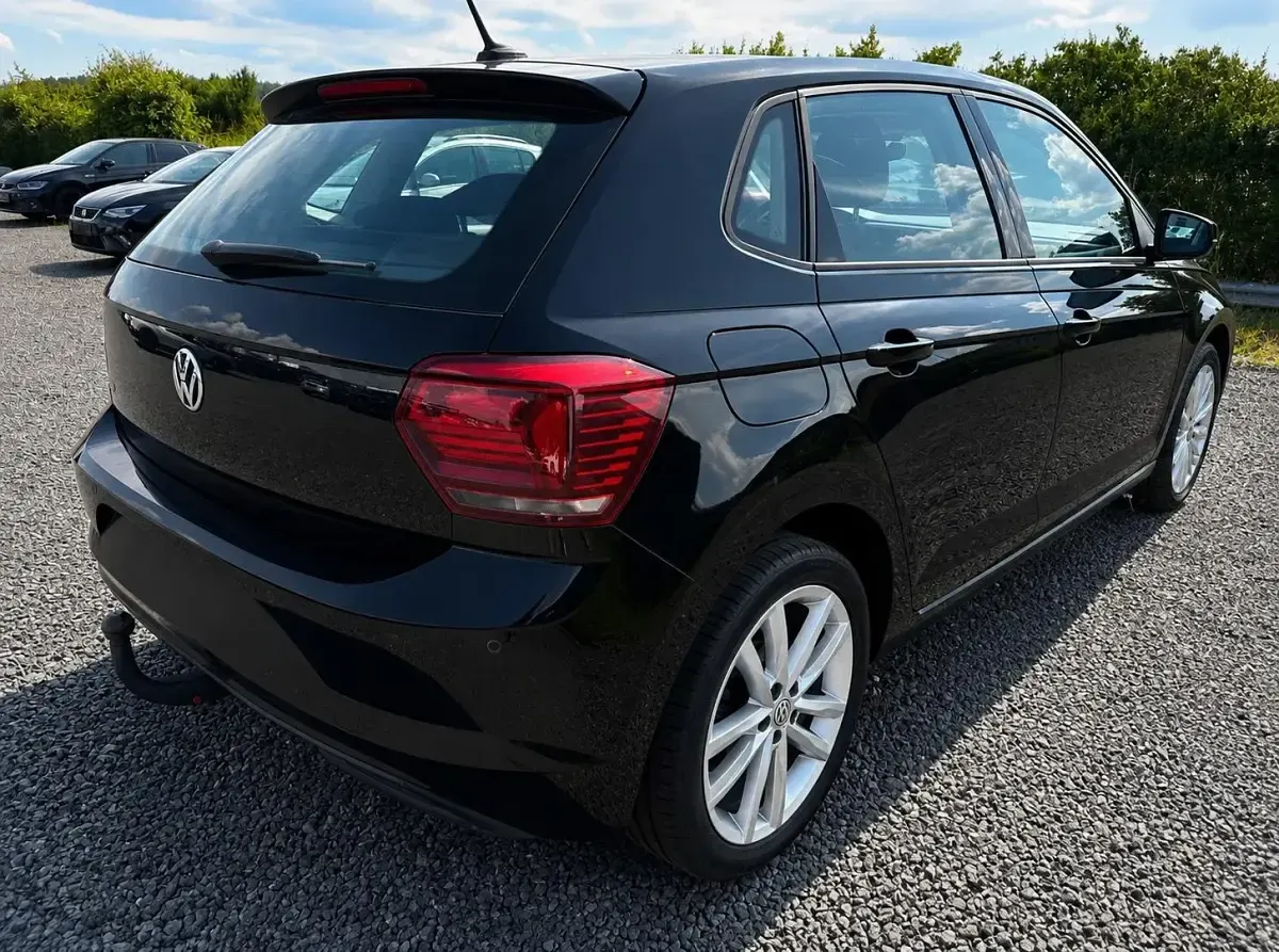 Gebraucht VW Polo Highline 116 PS (85 kW) 2019 Schwarz Kleinwagen