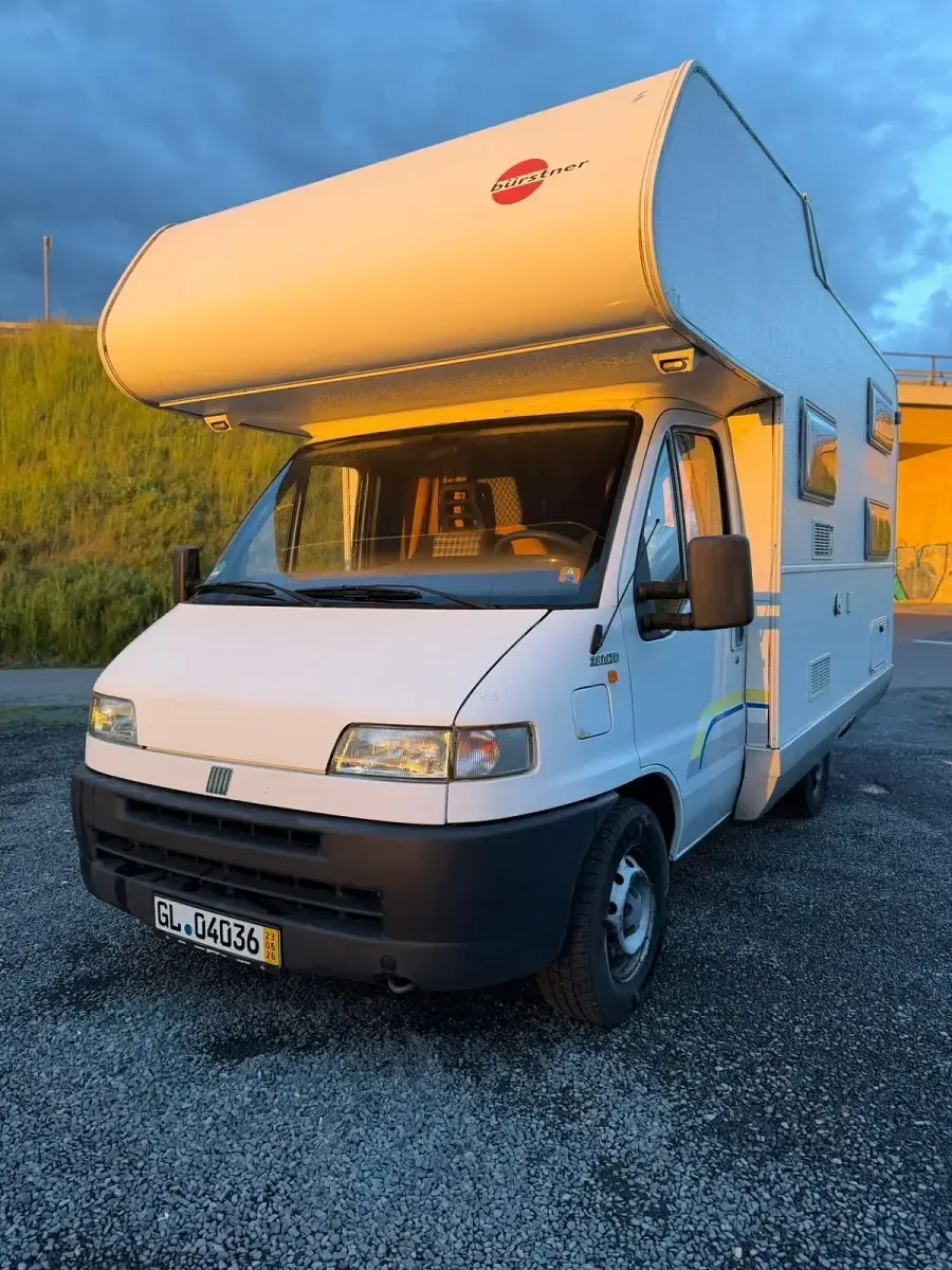 Gebraucht Fiat Ducato 122 PS (89 kW) 1998 Weiß Van