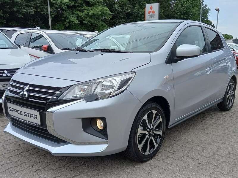 Silber Gebraucht 2023 Mitsubishi Space Star Select+ Kleinwagen | 14.990 € (Fairer Preis) - Bild 1/4