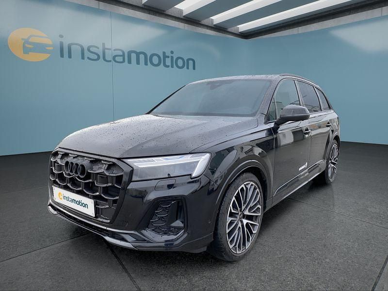 Schwarz Gebraucht 2025 Audi Q7 S-Line SUV | 92.399 € - Bild 1/4