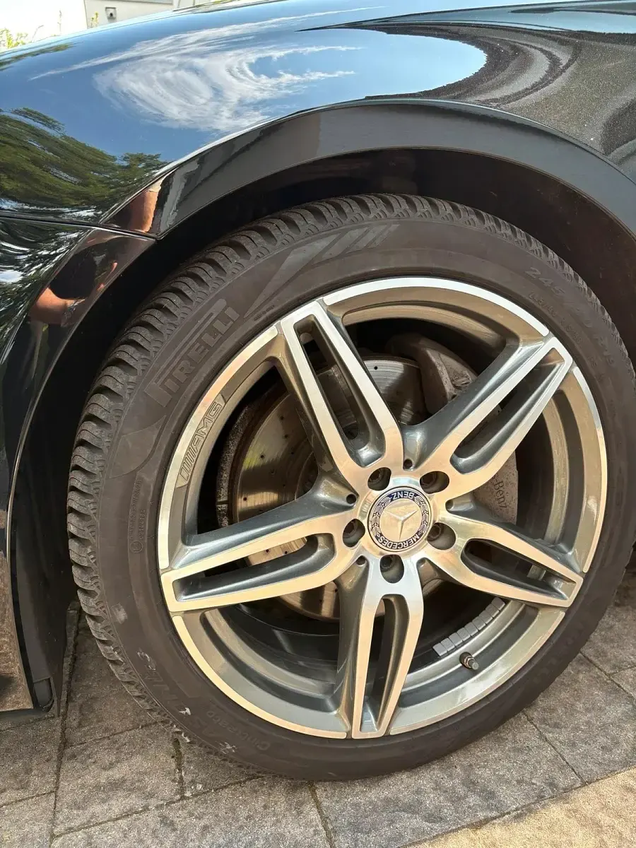 Gebraucht Mercedes 220 AMG line 195 PS (143 kW) 2018 Schwarz Limousine