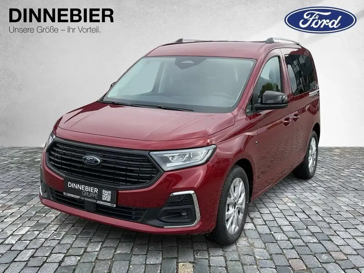 Neu Ford Tourneo Connect Titanium 116 PS (85 kW) 2025 Maple red metallic Van / Kleinbus