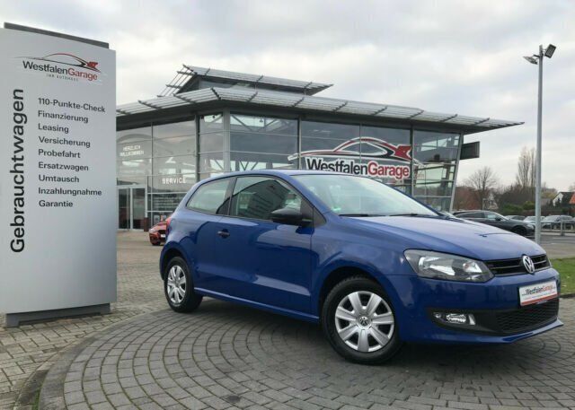 Gebraucht VW Polo Trendline 60 PS (44 kW) 2013 Meerblau Kleinwagen
