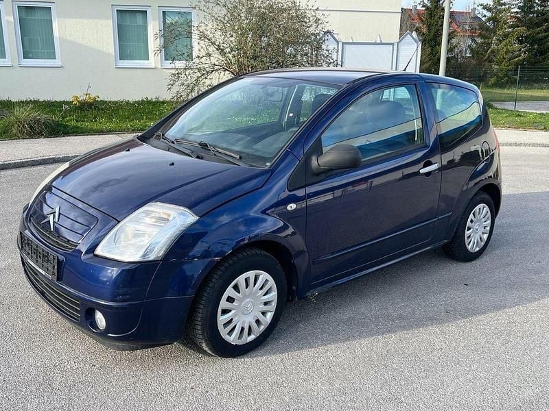 Blau Gebraucht 2007 Citroën C2 Comfort Kleinwagen | 1.390 € (Etwas zu teuer) - Bild 1/4