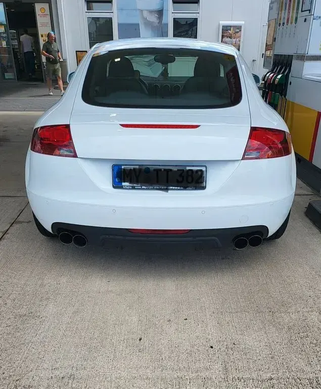 Gebraucht Audi TT S-Line 160 PS (117 kW) 2009 Weiß Coupé