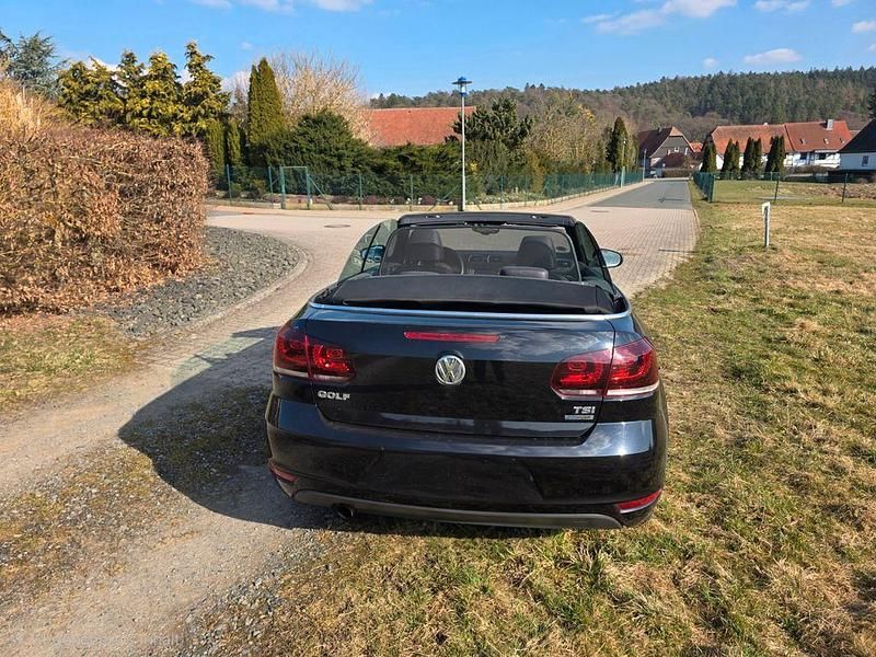 Gebraucht VW Golf Cabriolet 105 PS (77 kW) 2012 Schwarz Cabrio