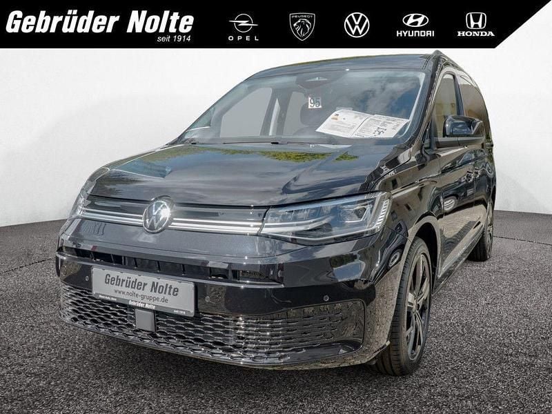 Schwarz / Neu 2025 VW Caddy Maxi Style Van / Kleinbus | 46.450 € (Teuer) - Bild 1/4