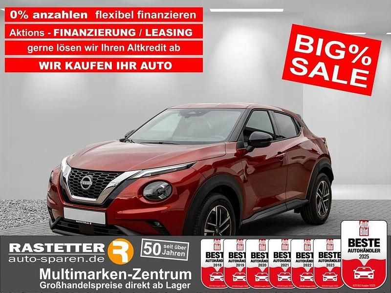 Fuji sunset red Neu 2025 Nissan Juke N-Connecta SUV | 22.440 € (Superpreis) - Bild 1/4