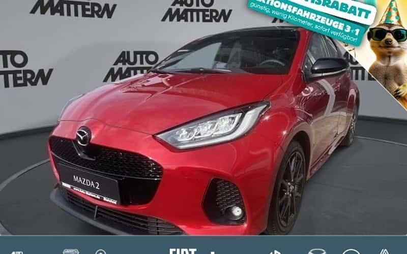 Rot formal red Gebraucht 2024 Mazda 2 Homura-Line Limousine | 26.491 € (Teuer) - Bild 1/4