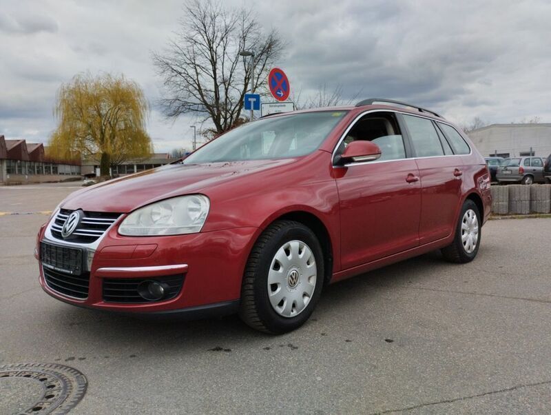 Rot Gebraucht 2009 VW Golf VI Comfortline Kombi | 2.999 € (Fairer Preis) - Bild 1/4
