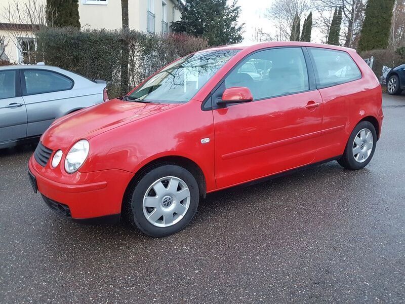 Rot Gebraucht 2002 VW Polo Highline Kleinwagen | 799 € - Bild 1/4