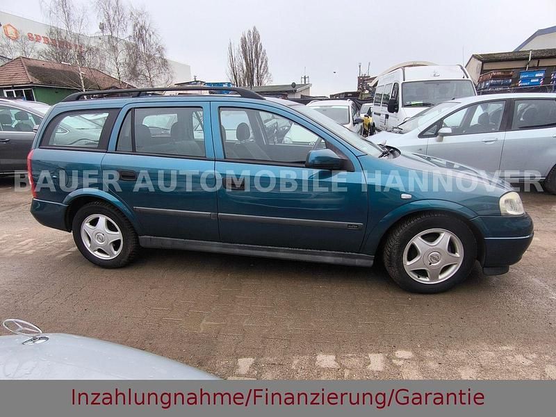 Gebraucht Opel Astra Selection 101 PS (74 kW) 2001 Grün Kombi