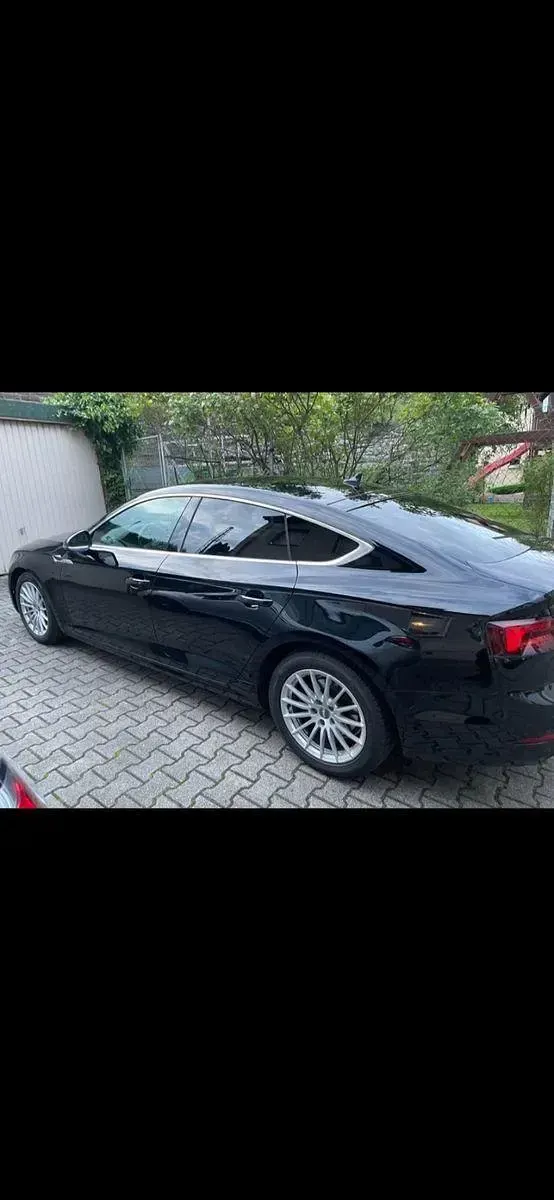 Gebraucht Audi A5 Sportback 190 PS (139 kW) 2018 Schwarz Kleinwagen