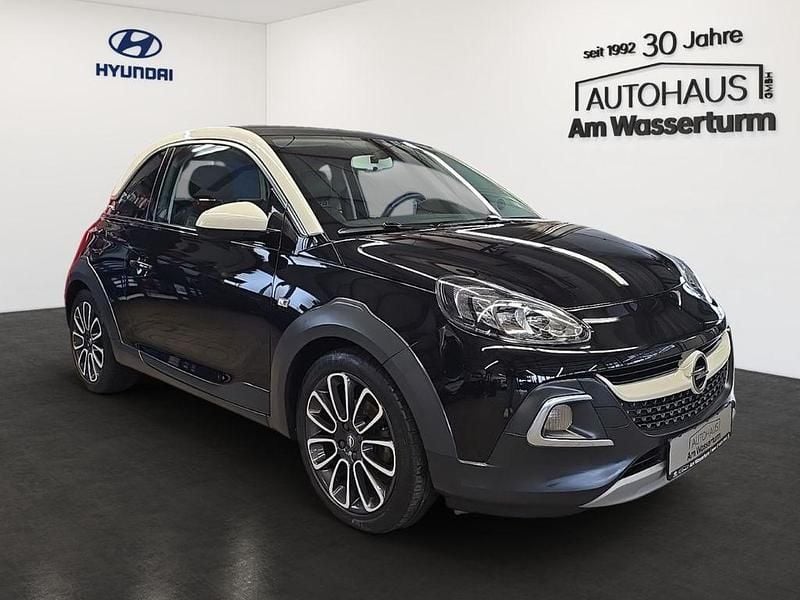Gebraucht Opel Adam Rocks 101 PS (74 kW) 2017 Onyx schwarz Kleinwagen