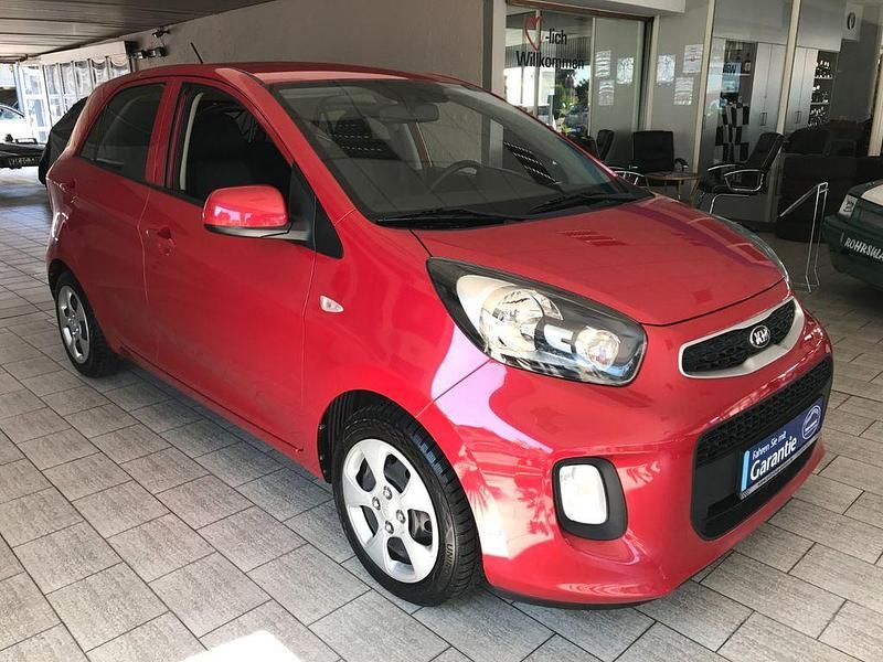 Gebraucht Kia Picanto 67 PS (49 kW) 2017 Rot Kleinwagen