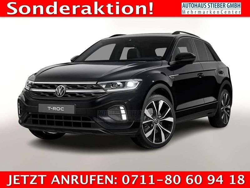 Schwarz Neu 2025 VW T-Roc R-line SUV | 39.529 € (Guter Preis) - Bild 1/4