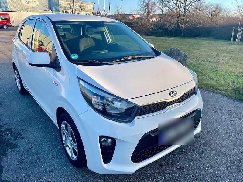 Gebraucht Kia Picanto Attract 67 PS (49 kW) 2018 Weiß Kleinwagen