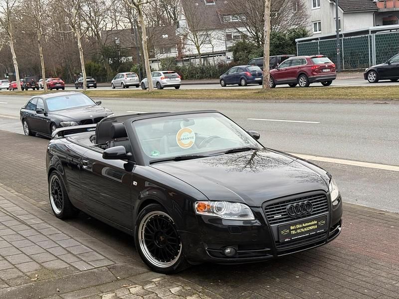 Gebraucht Audi A4 Cabriolet S-Line 232 PS (170 kW) 2007 Schwarz Cabrio