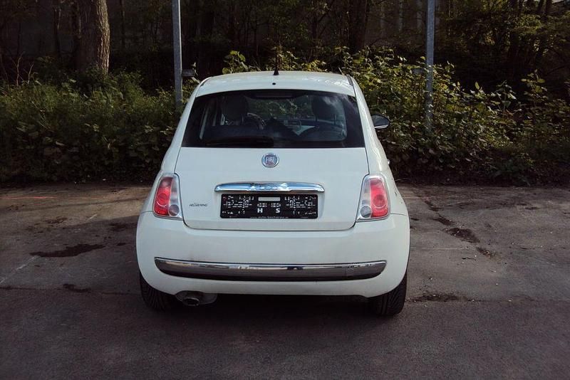 Gebraucht Fiat 500 Lounge 69 PS (50 kW) 2009 Weiß Cabrio