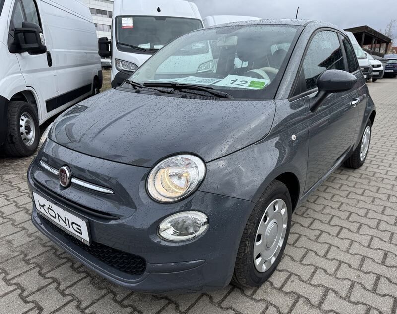 Grau Gebraucht 2021 Fiat 500 Pop Kleinwagen | 9.999 € (Guter Preis) - Bild 1/4