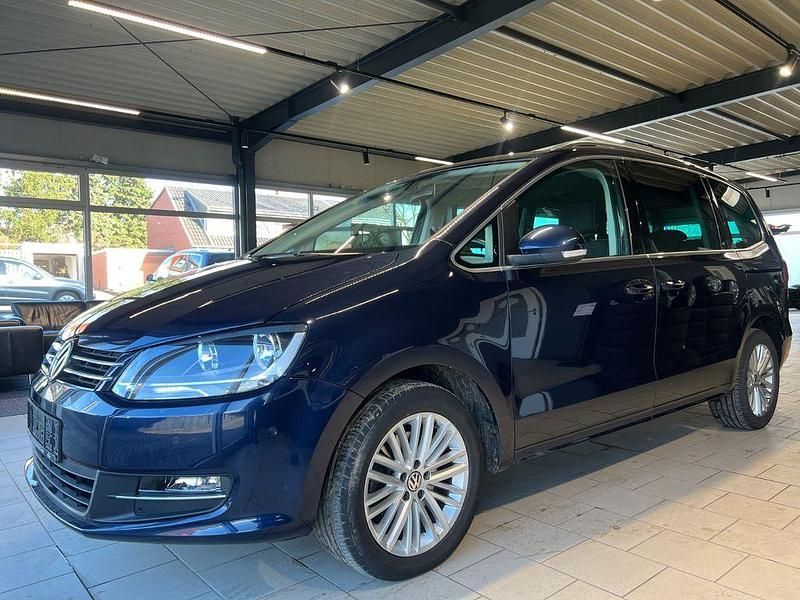 Gebraucht VW Sharan Cup 150 PS (110 kW) 2015 Blau Van / Kleinbus