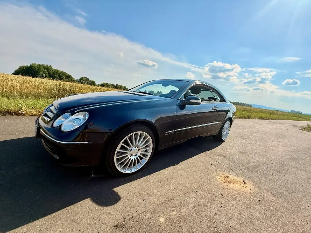 Gebraucht Mercedes CLK500 306 PS (225 kW) 2004 Schwarz Coupé