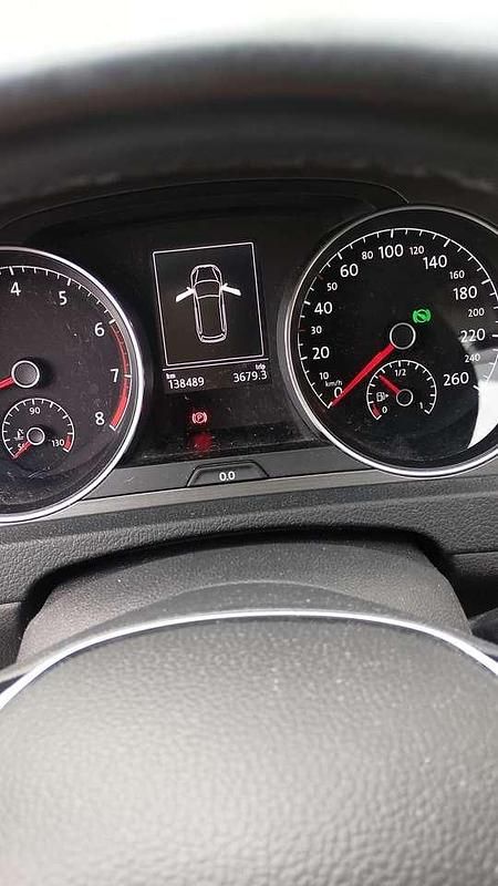 Gebraucht VW Golf VII Style 122 PS (89 kW) 2013 Schwarz Kombi