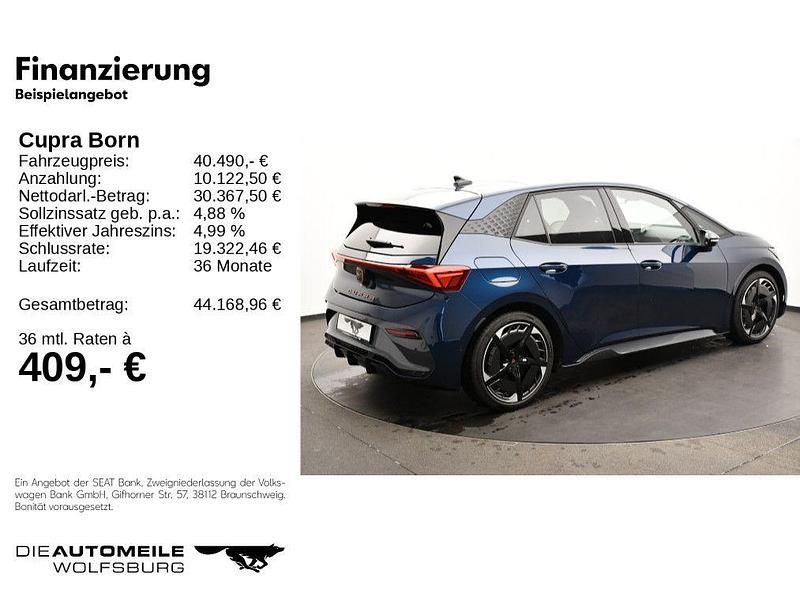 Gebraucht Cupra Born 169 kW (231 PS) 2025 Aurorablau Kleinwagen