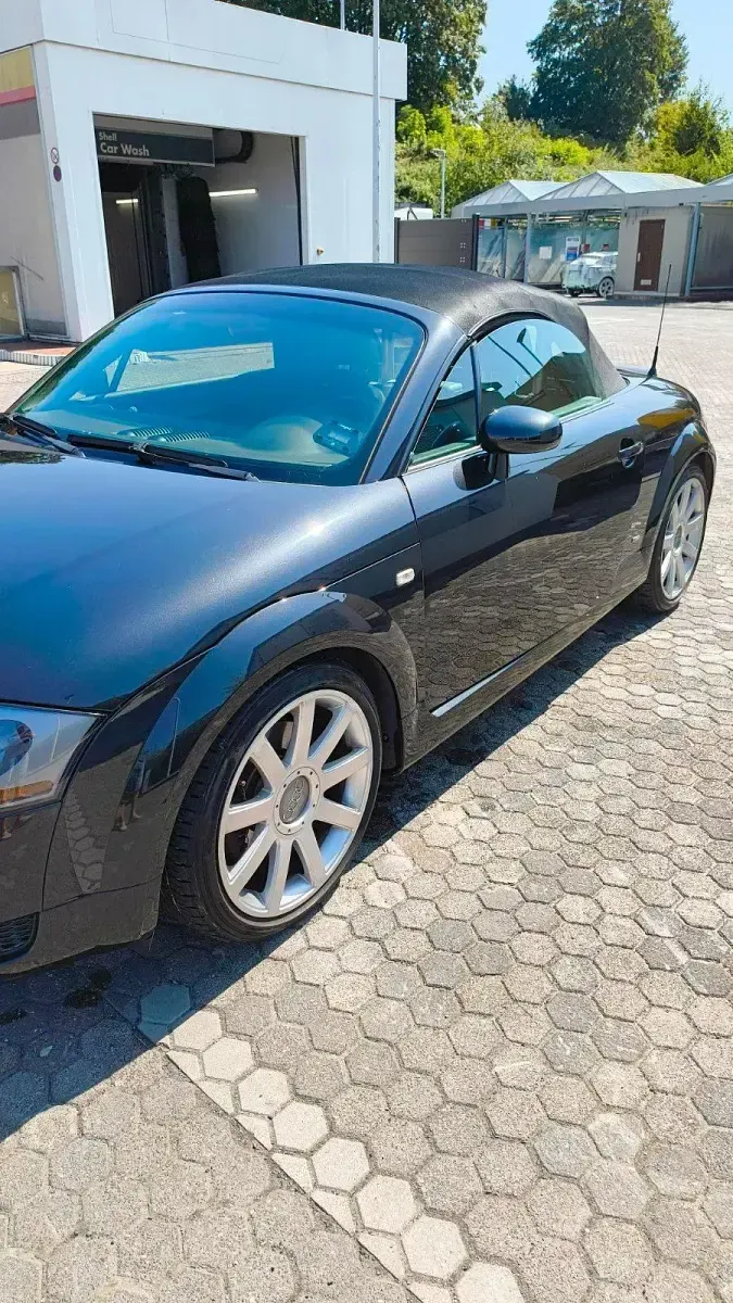 Gebraucht Audi TT Roadster S-Line 179 PS (131 kW) 2003 Schwarz Cabrio
